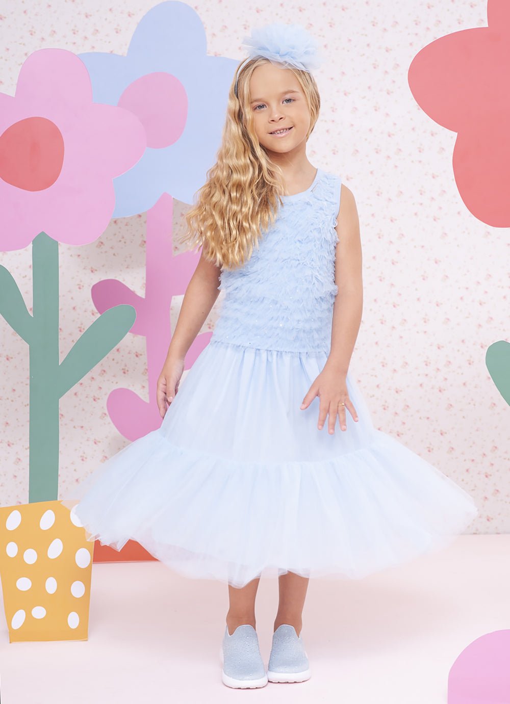 Saia Short Midi Tule