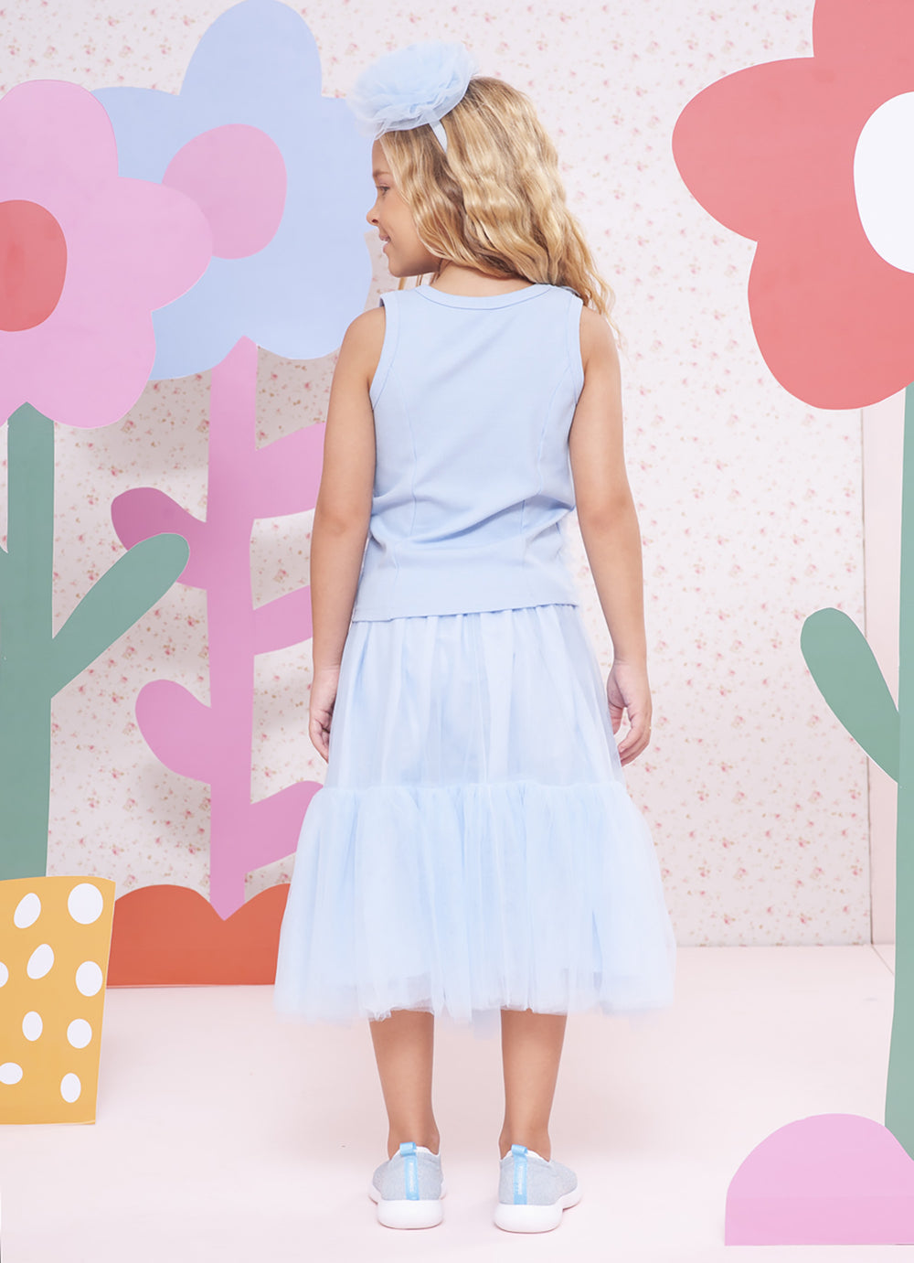 Saia Short Midi Tule