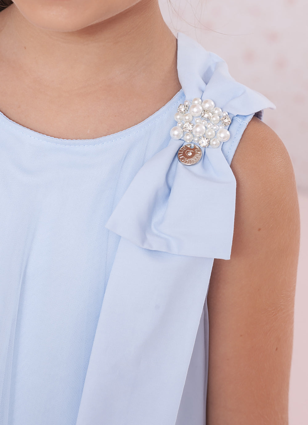 Vestido Mullet Tule Bordados