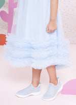 Vestido Mullet Tule Bordados