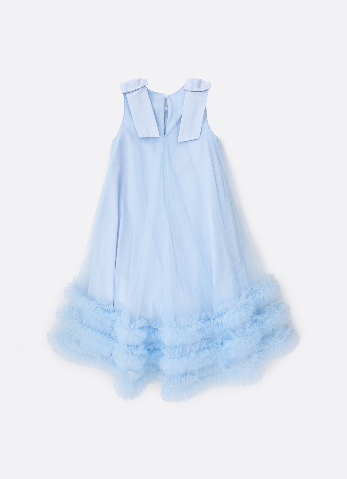 Vestido Mullet Tule Bordados