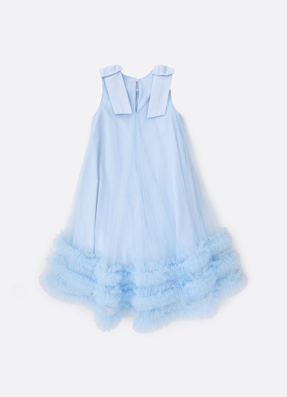 Vestido Mullet Tule Bordados