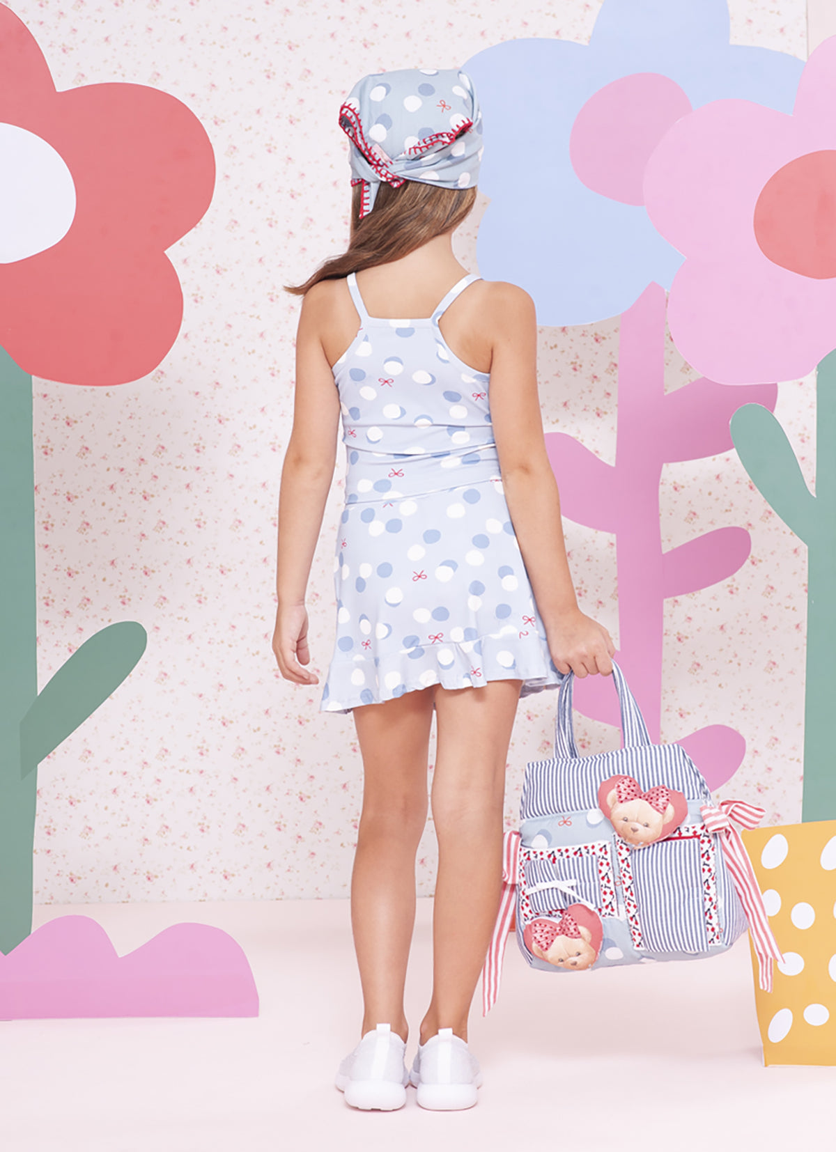 Saia Short Light Estampada Pituchinhus