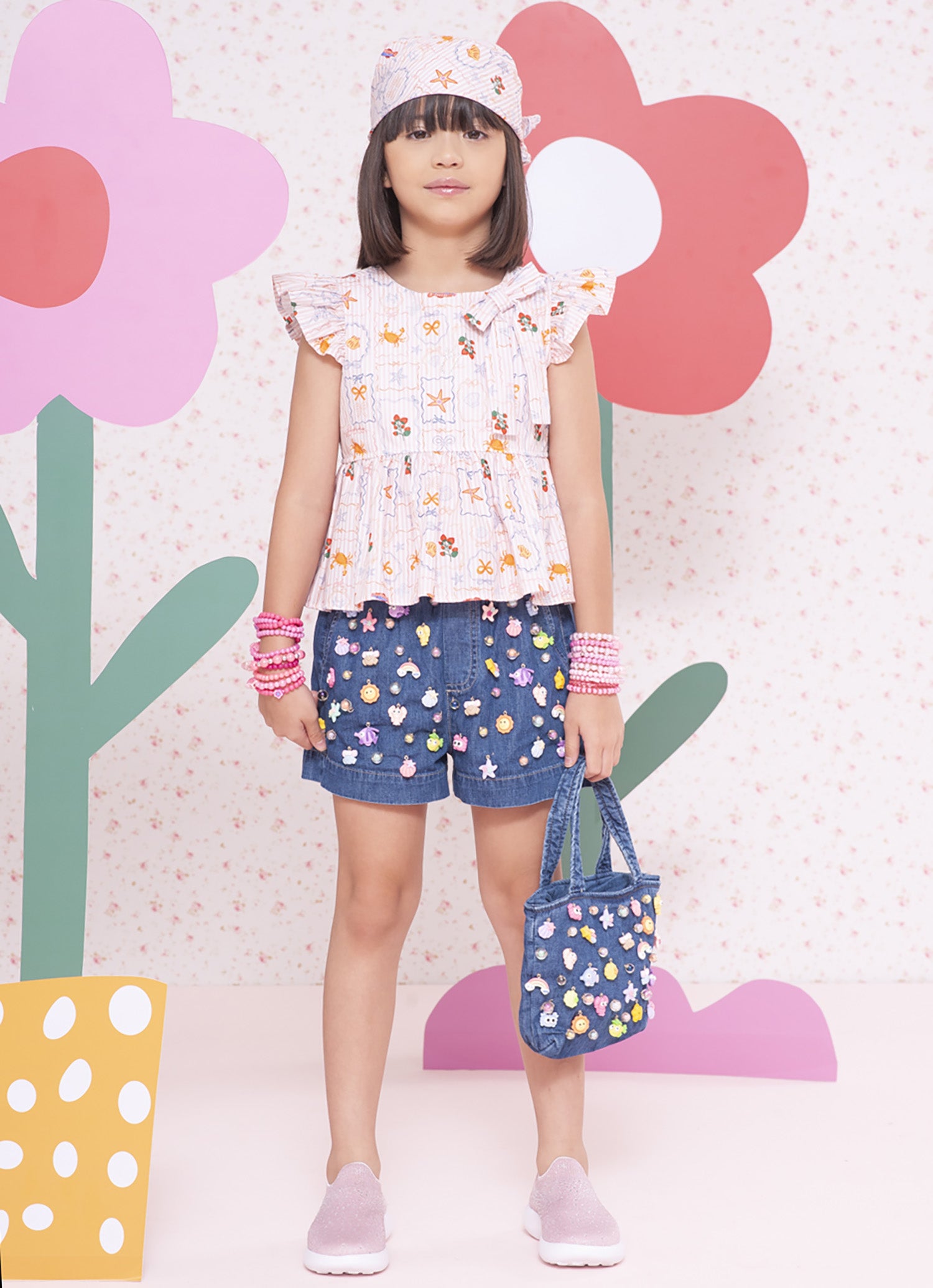 Short Jeans Fino Charms