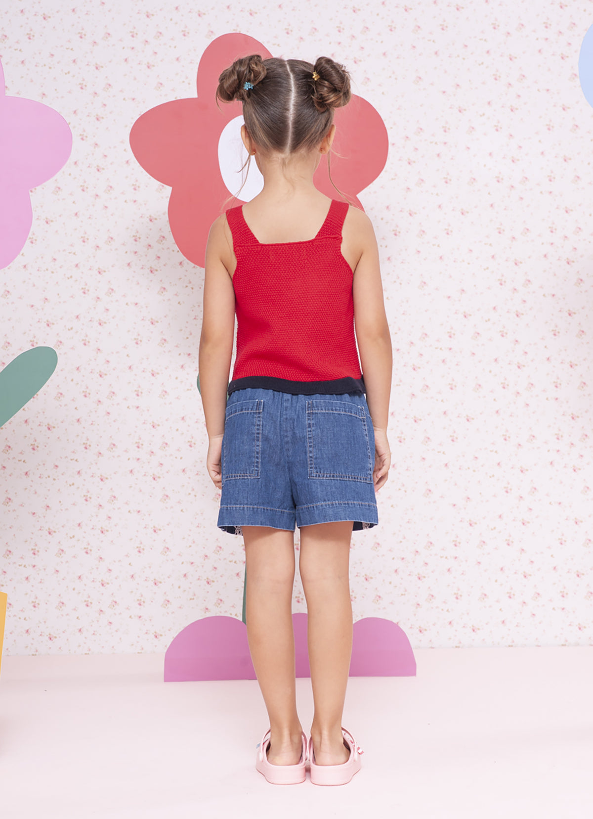 Short Jeans Fino Rendinhas