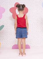 Short Jeans Fino Rendinhas