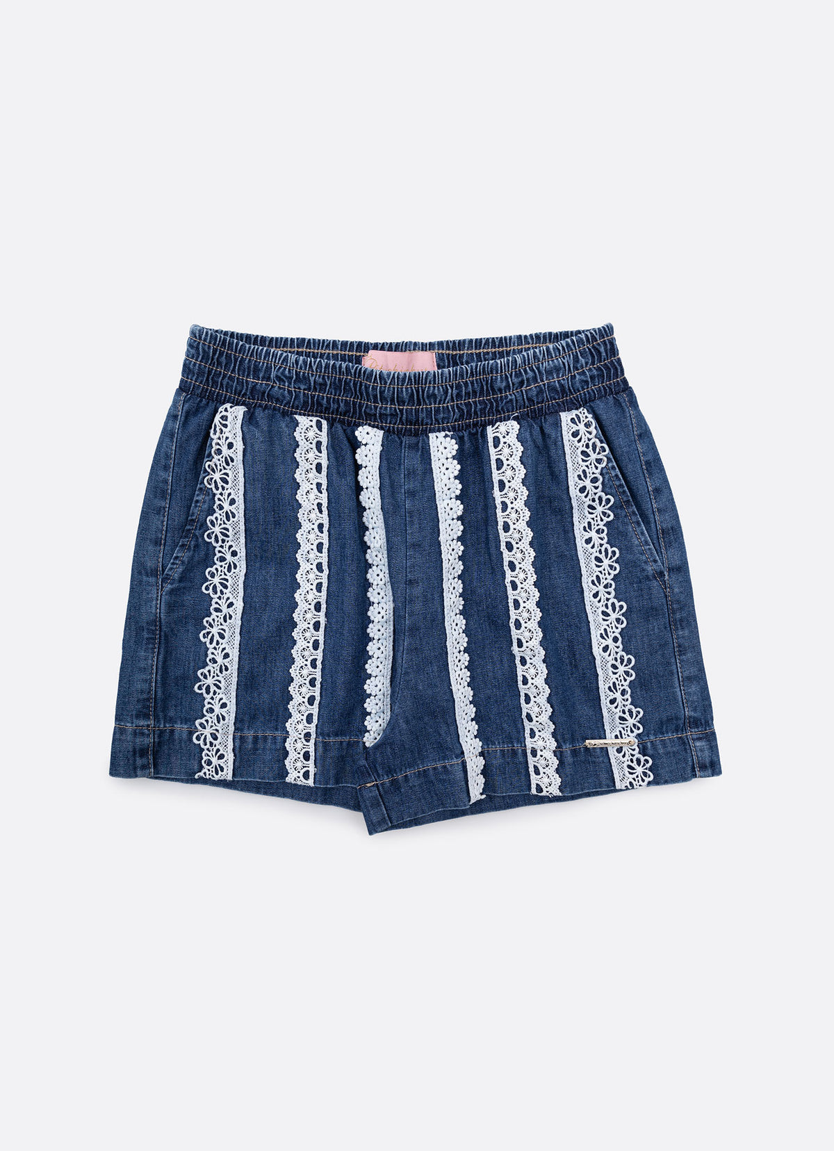 Short Jeans Fino Rendinhas