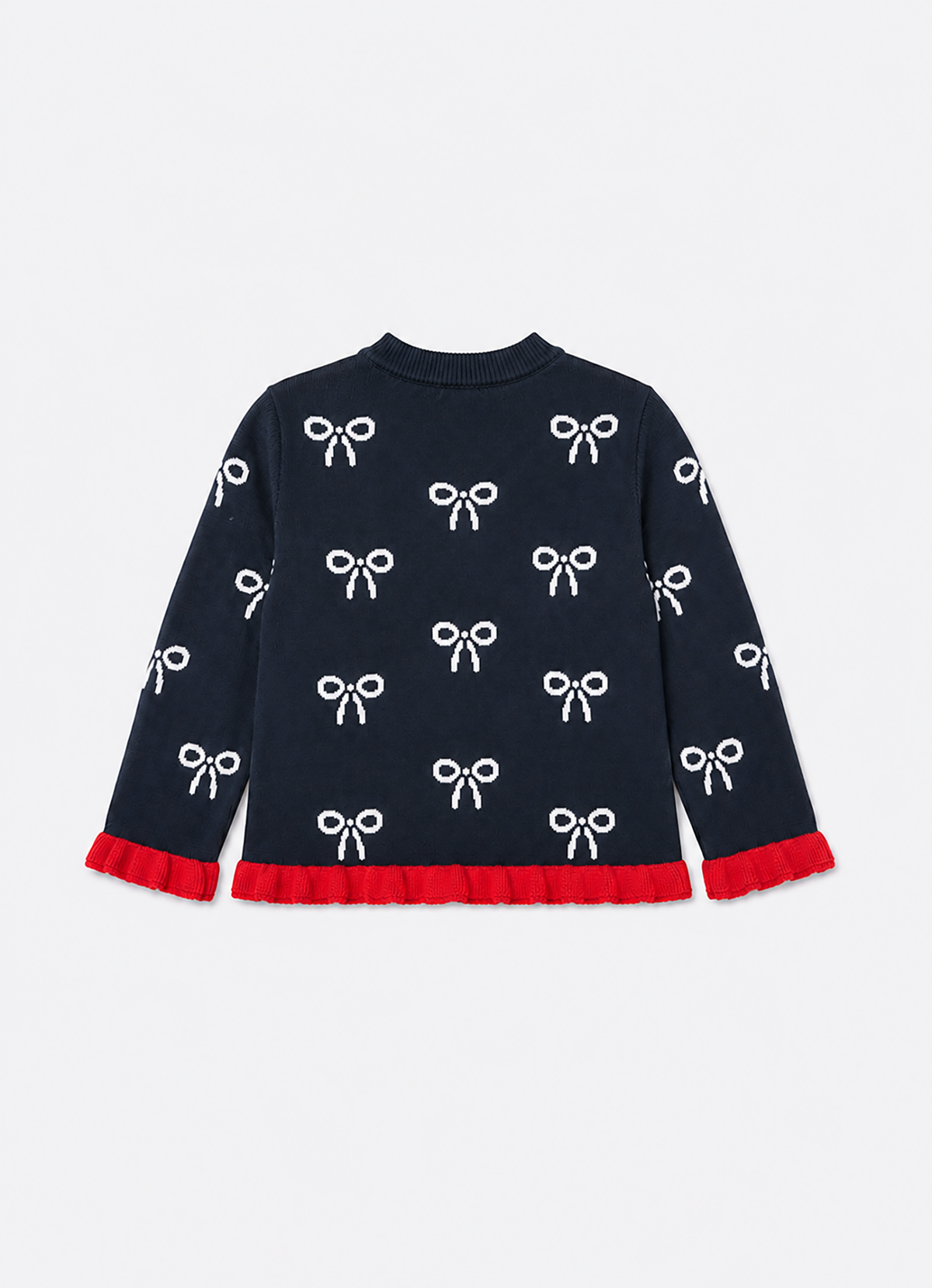 Casaco Tricot Lacinhos Babadinho