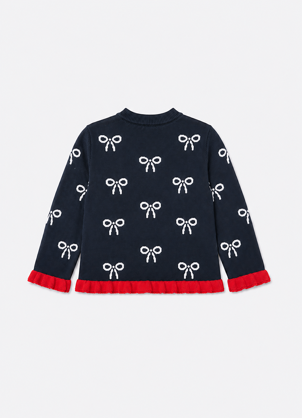 Casaco Tricot Lacinhos Babadinho