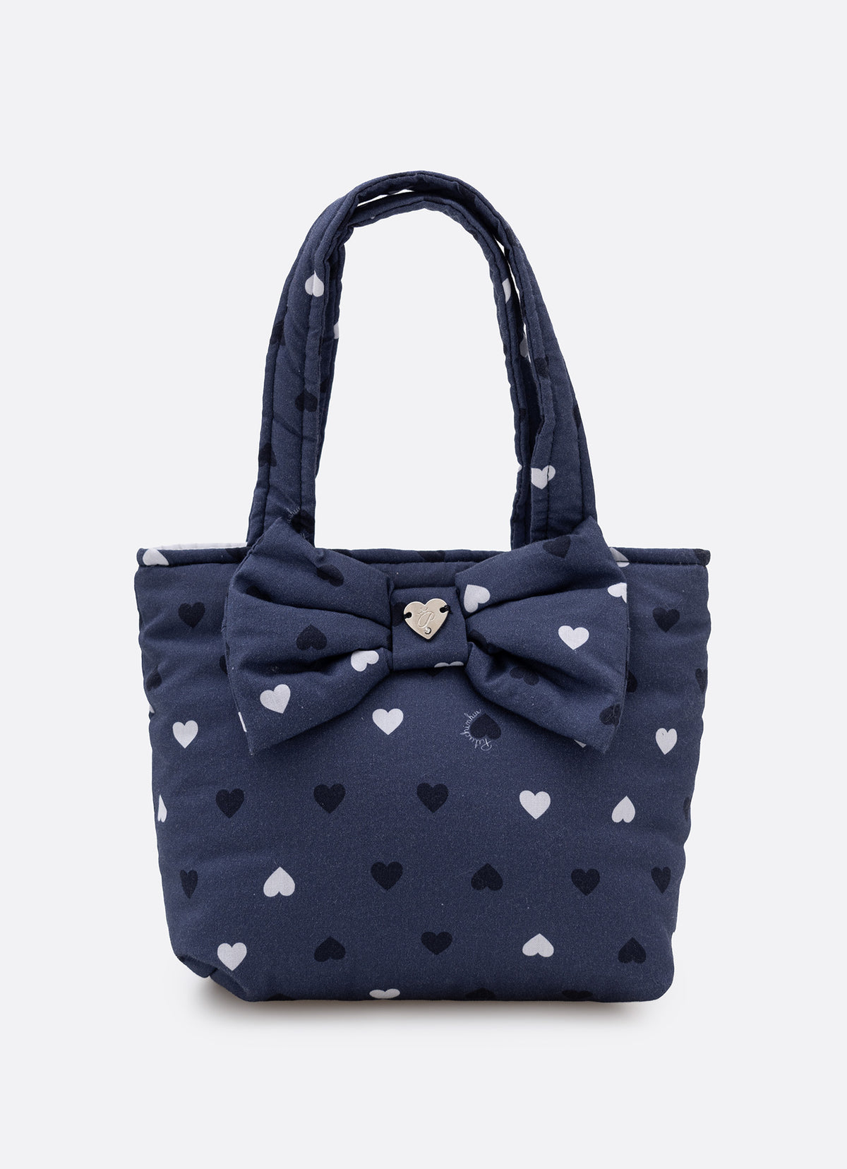Bolsa Algodão Estampado Laço