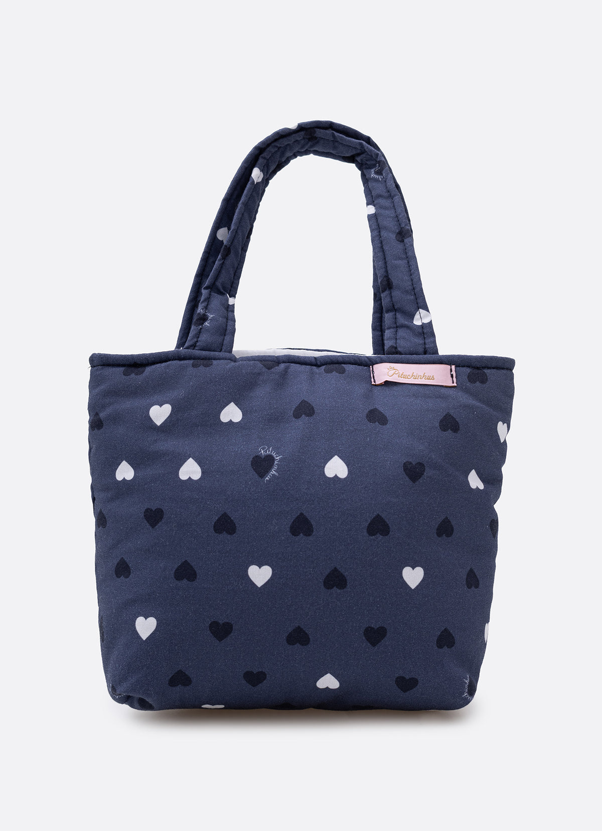 Bolsa Algodão Estampado Laço