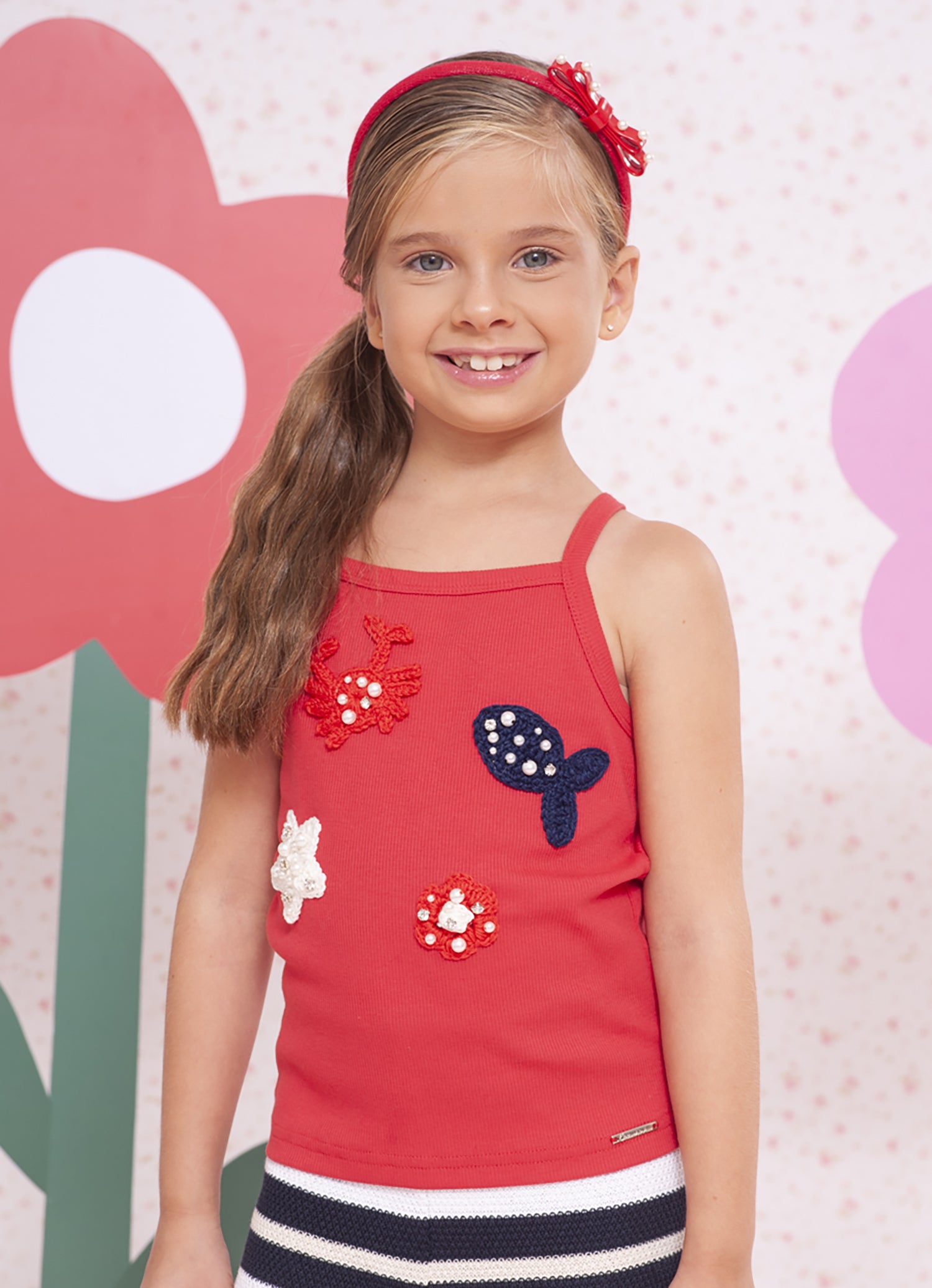 Blusa Ribana Crochê Bordados