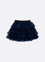Saia Short Babados Tule