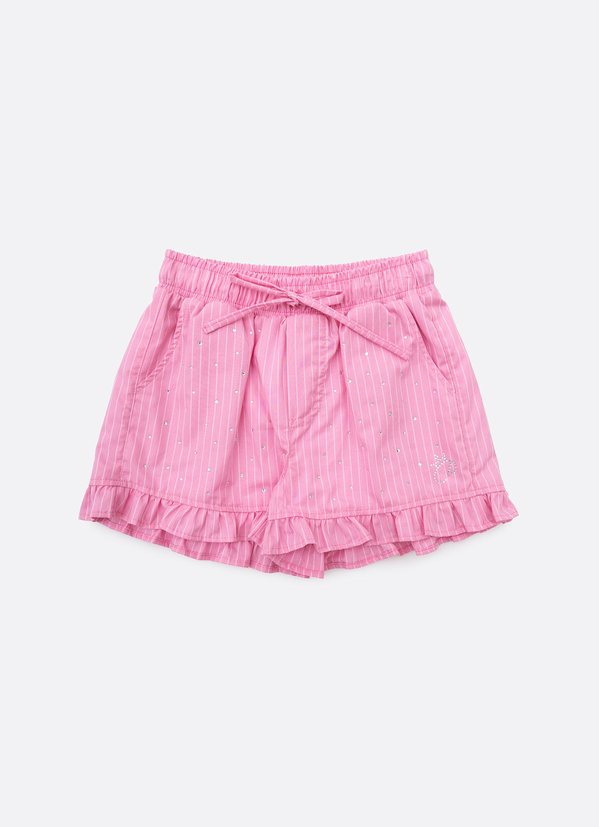Short Algodão Listrado Babadinho