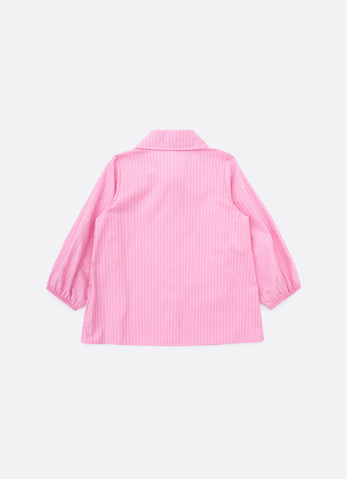 Camisa Algodão Listrada Babadinhos
