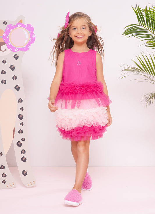 Saia Short Tule Degradê