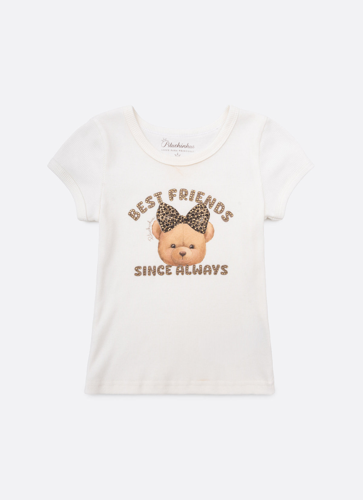 Blusa Ribeiro Best Friends Ursinha