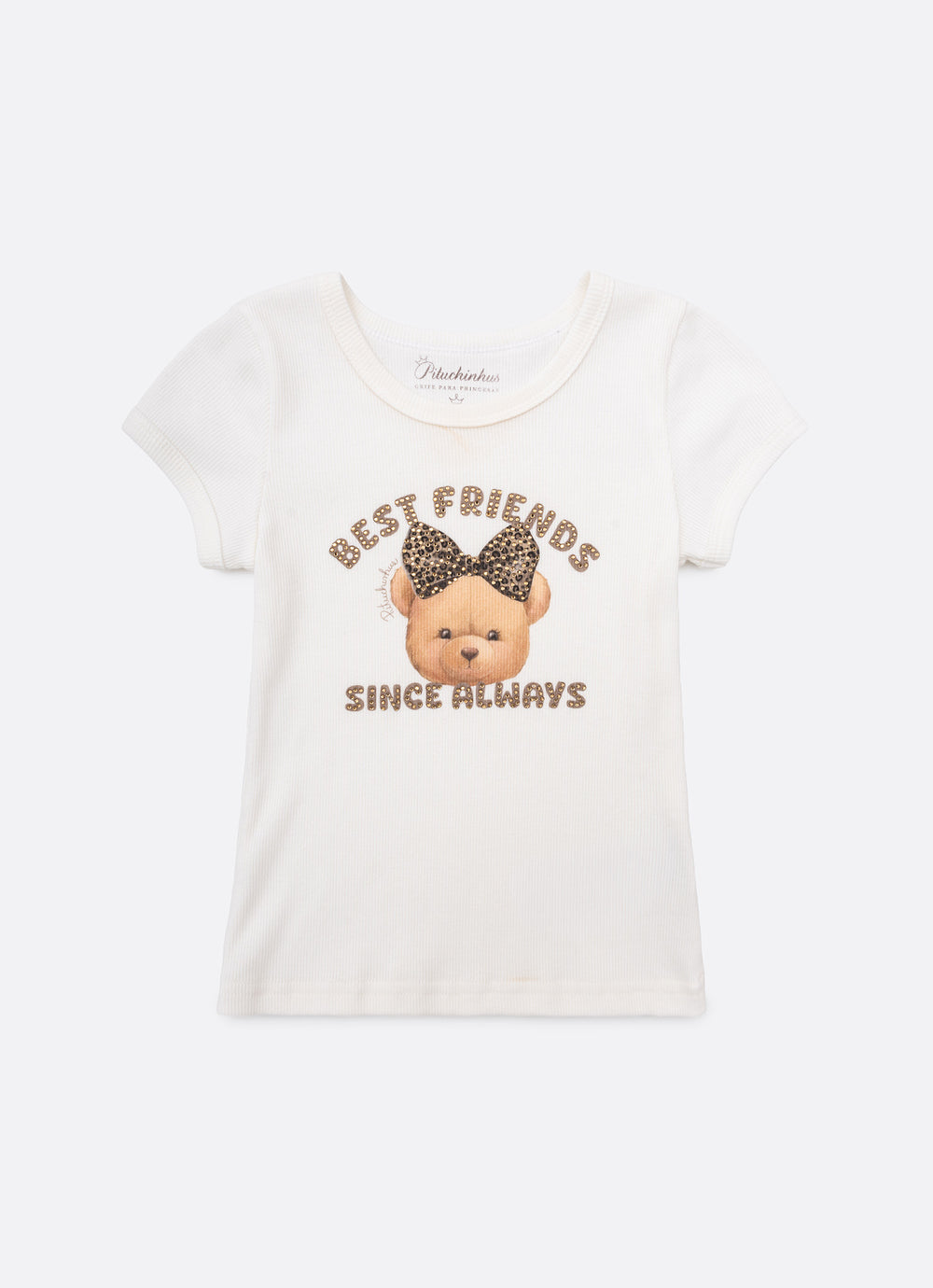 Blusa Ribeiro Best Friends Ursinha