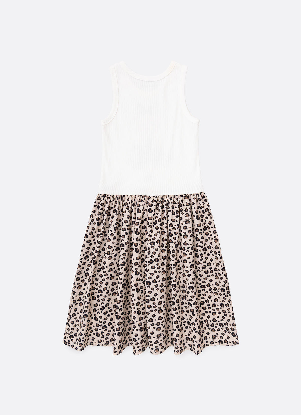 Vestido Ribana Saia Algodão Oncinha