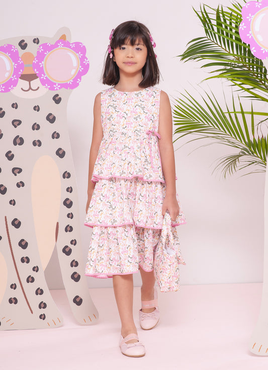 Vestido Algodão Multi Laços