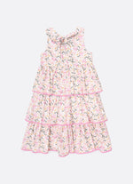Vestido Algodão Multi Laços