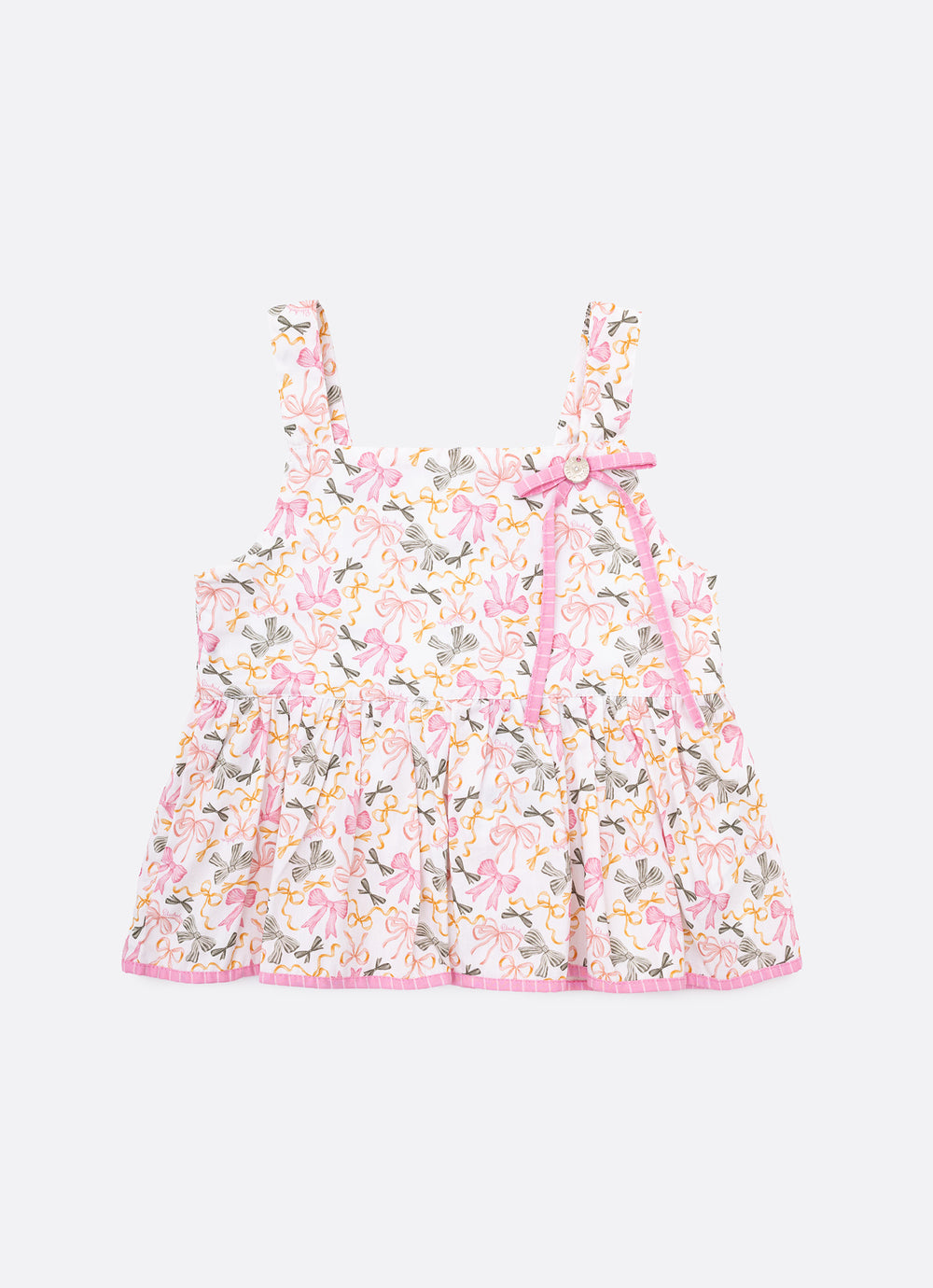 Blusa Algodão Multi Laços