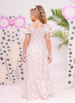 Vestido Longo Multi Laços