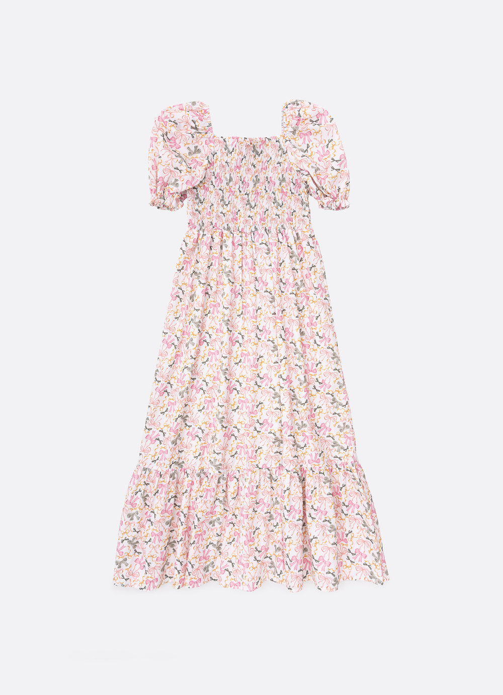 Vestido Longo Multi Laços