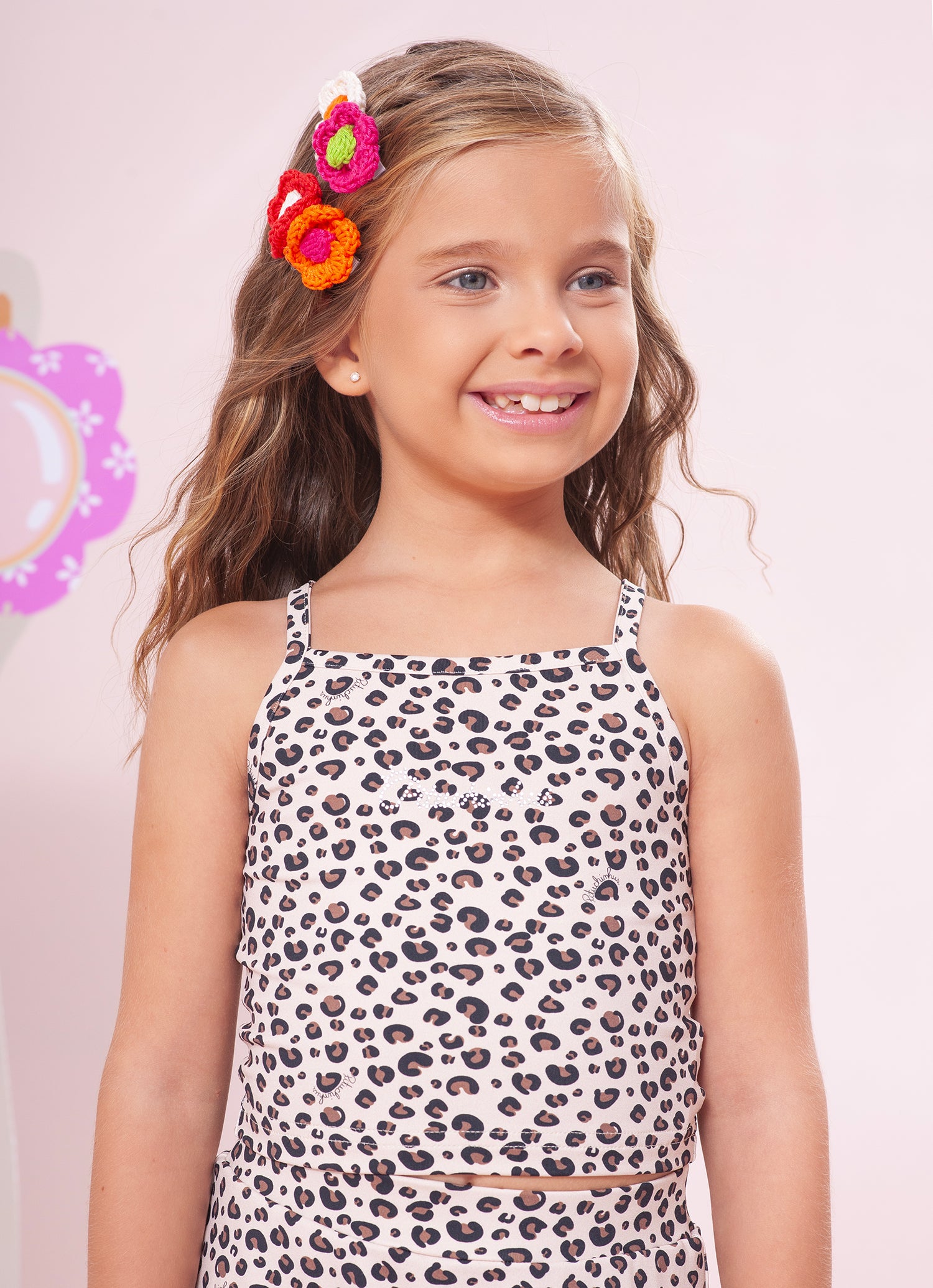 Blusa Cropped Light Estampado