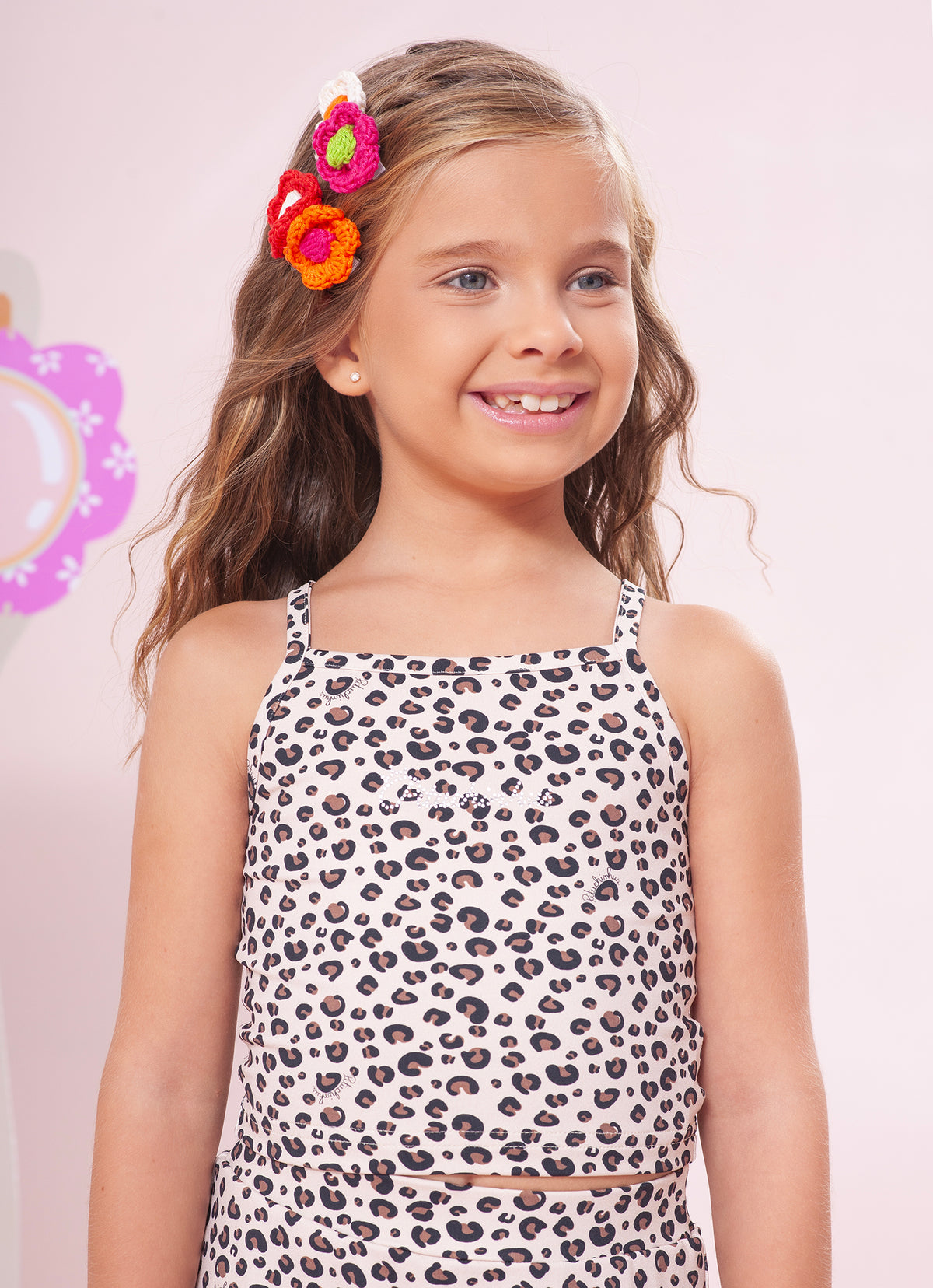Blusa Cropped Light Estampado