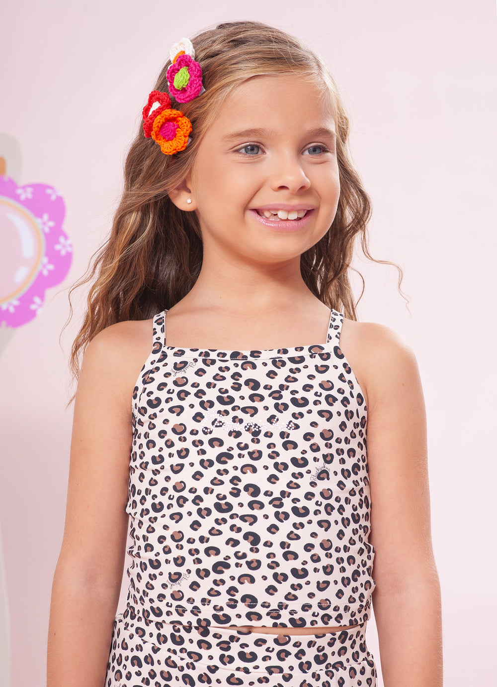 Blusa Cropped Light Estampado
