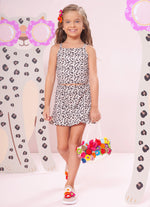 Blusa Cropped Light Estampado