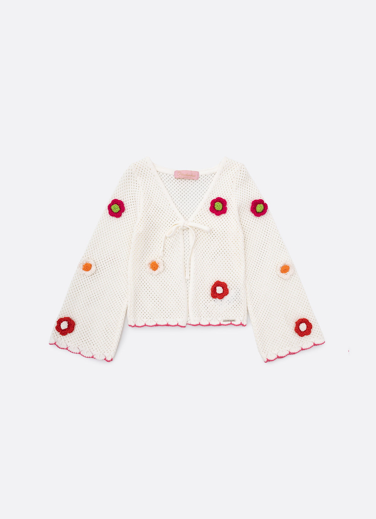 Casaqueto Tricot Multi Flores