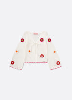 Casaqueto Tricot Multi Flores