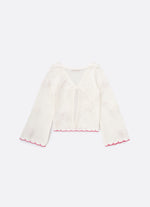 Casaqueto Tricot Multi Flores