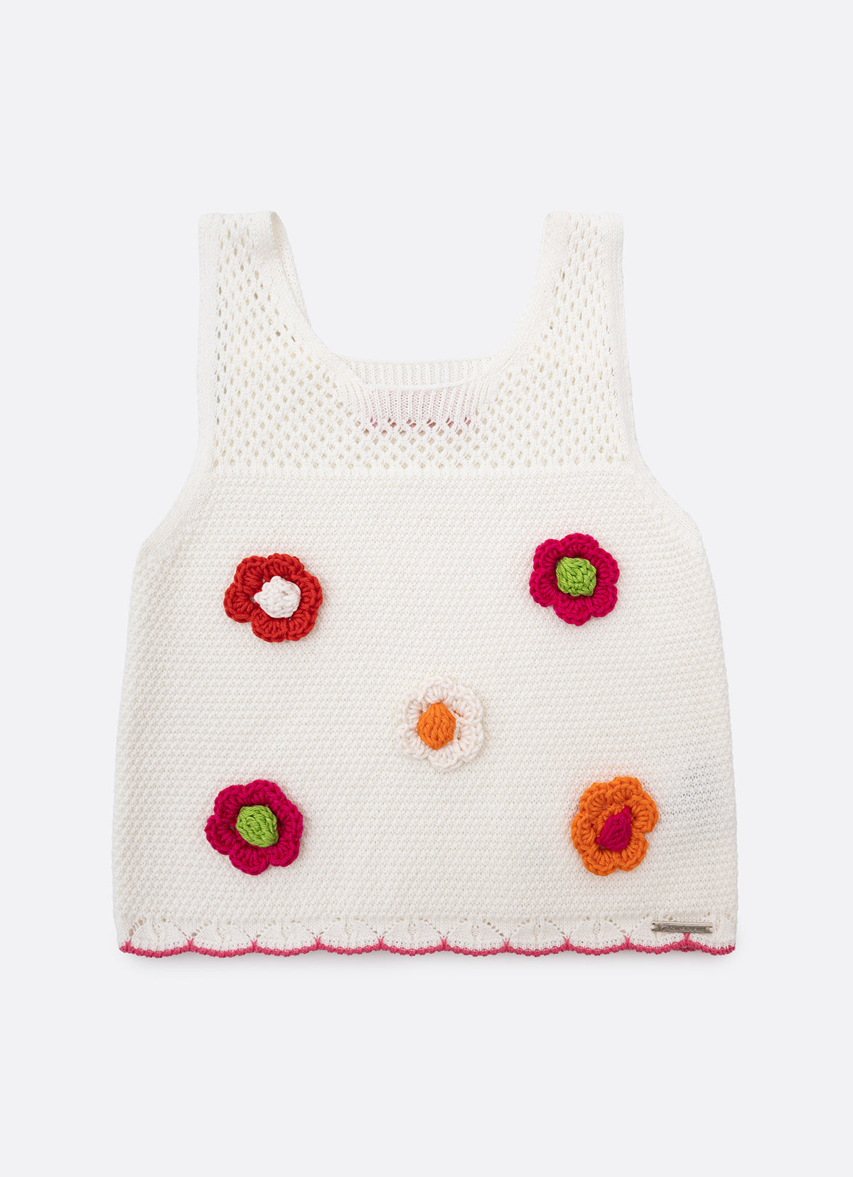 Blusa Tricot Multi Flores
