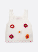 Blusa Tricot Multi Flores