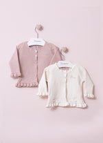 Casaqueto Tricot Laço Babadinhos Pmini