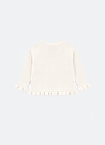 Casaqueto Tricot Laço Babadinhos Pmini