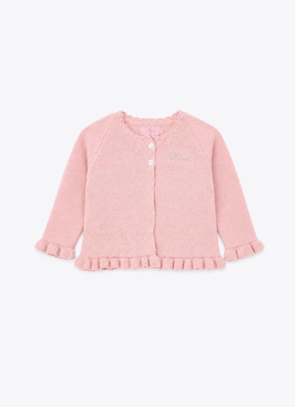 Casaqueto Tricot Laço Babadinhos Pmini