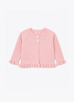 Casaqueto Tricot Laço Babadinhos Pmini