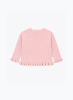 Casaqueto Tricot Laço Babadinhos Pmini
