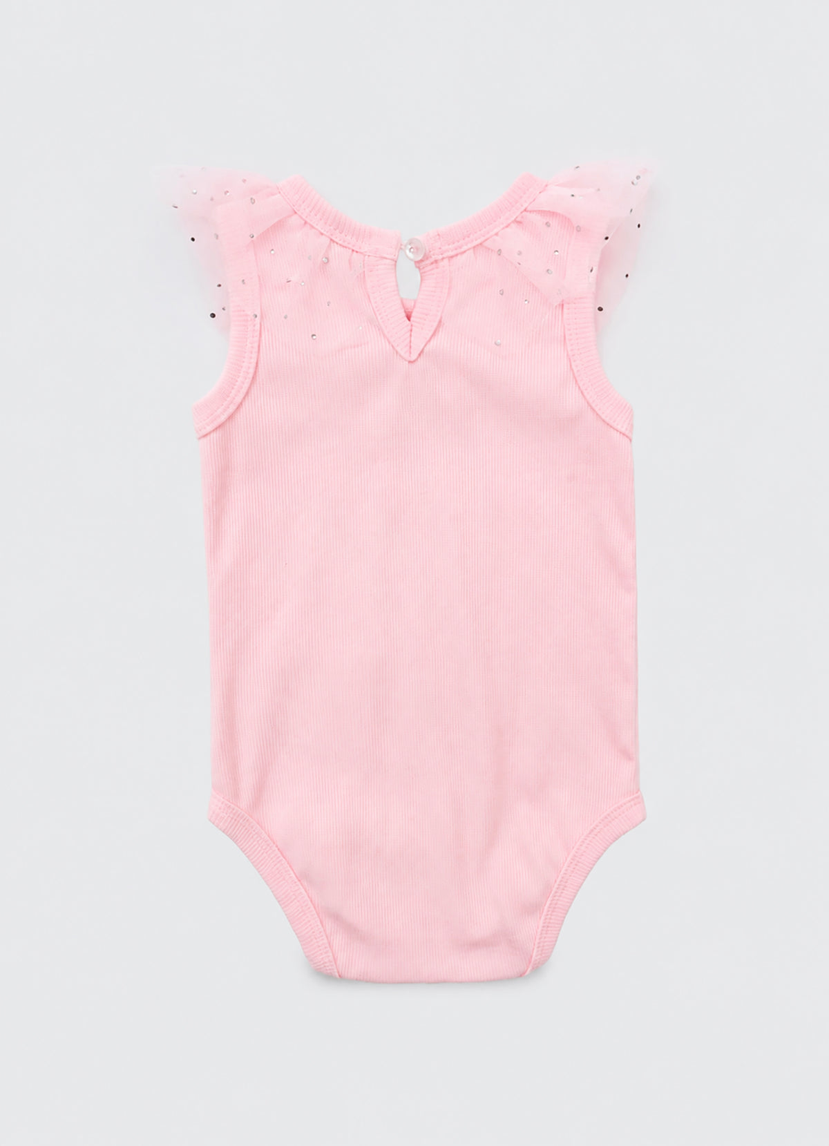 Body Ribana Gola Tule Cristais Pmini