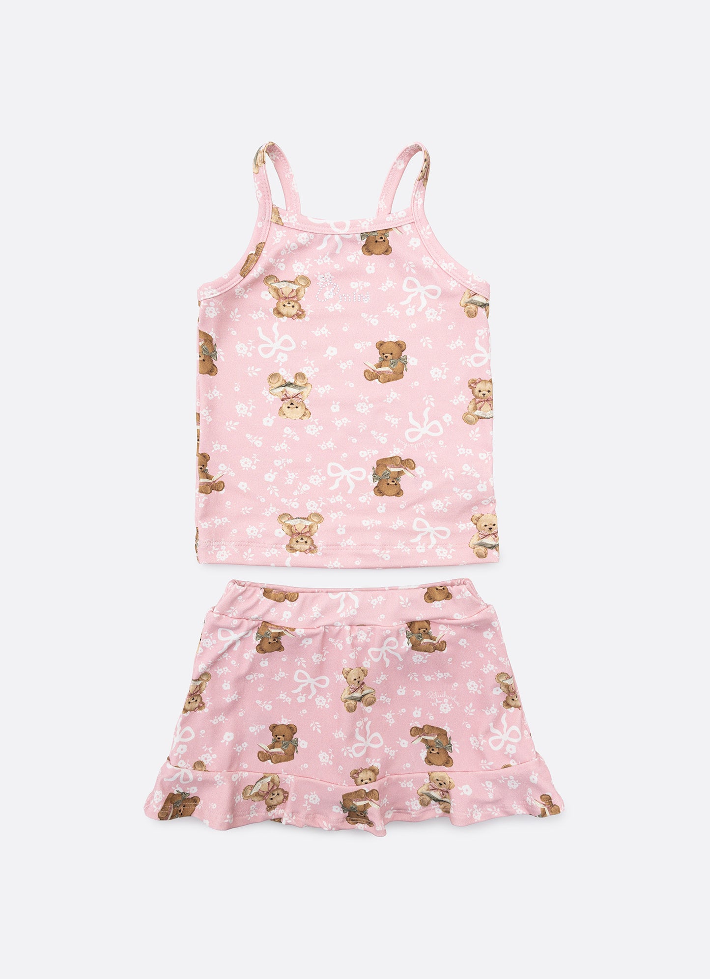 Conjunto Blusa e Saia Short Light Pmini