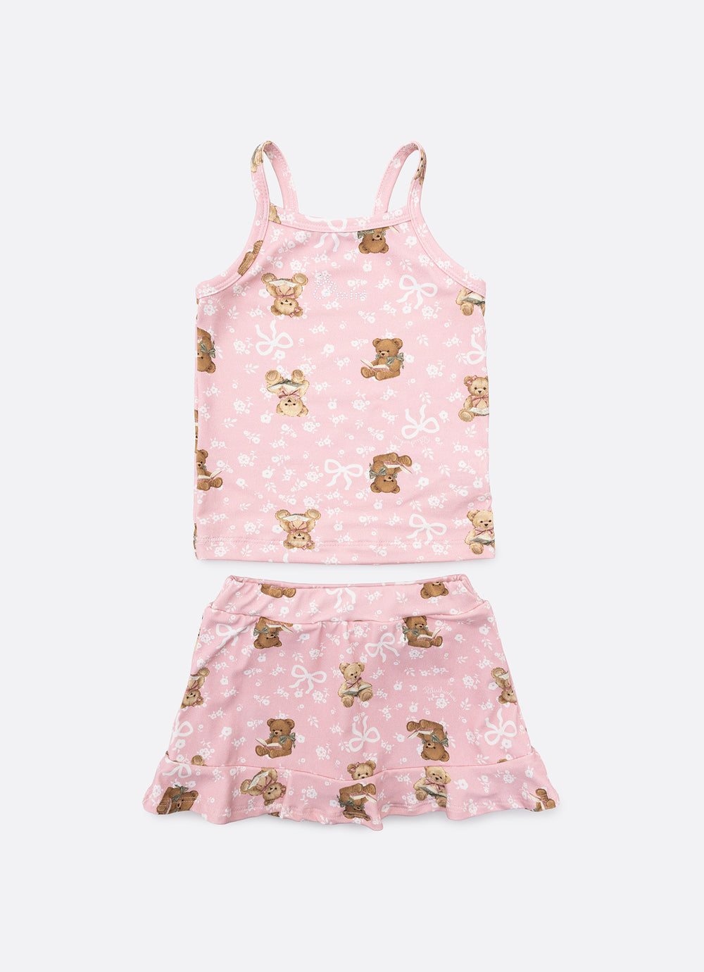 Conjunto Blusa e Saia Short Light Pmini