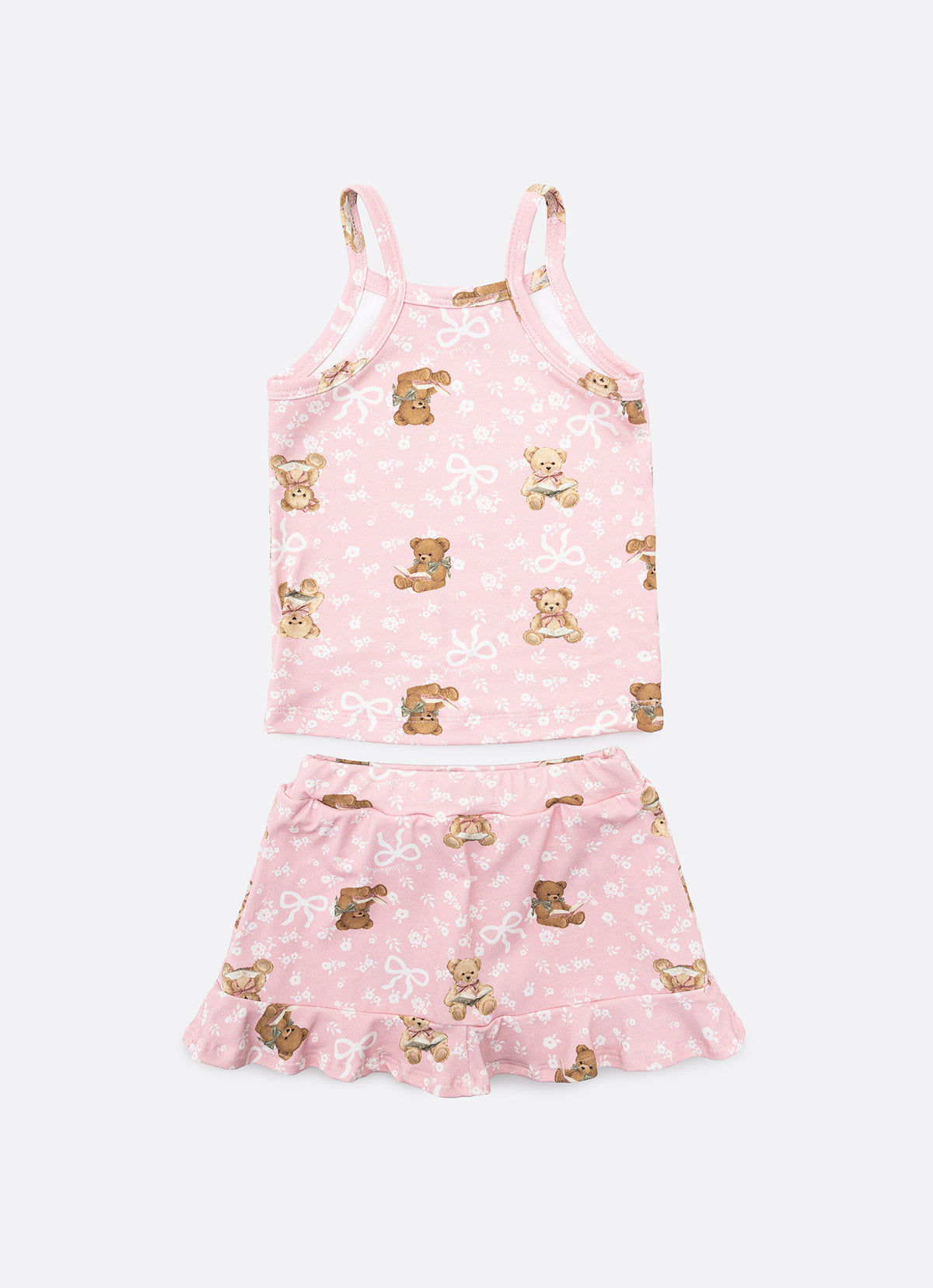 Conjunto Blusa e Saia Short Light Pmini