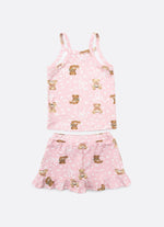 Conjunto Blusa e Saia Short Light Pmini