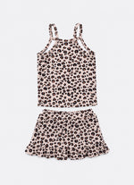 Conjunto Blusa e Saia Short Light Pmini