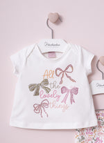 Conjunto Blusa Cotton e Legging Light Pmini