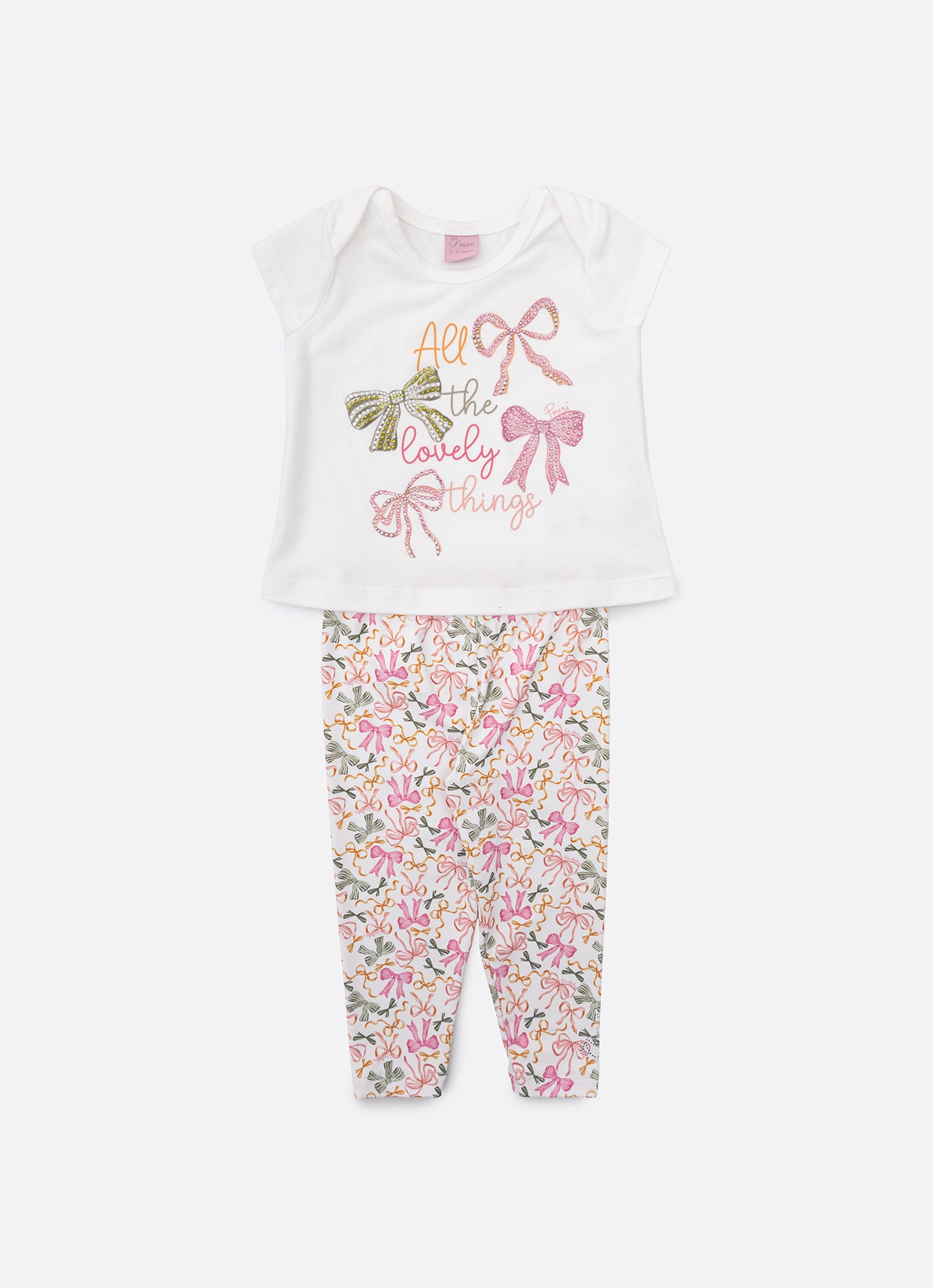 Conjunto Blusa Cotton e Legging Light Pmini
